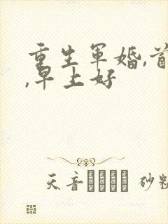 重生军婚,首长,早上好
