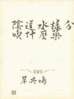 阴道水样分泌物吃什么药封面