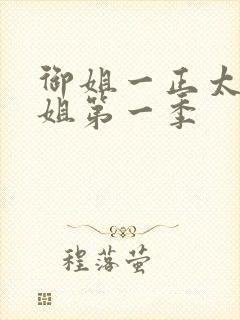 御姐一正太—御姐第一季