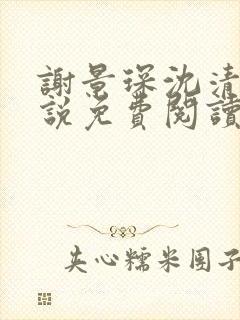 谢景琛沈清禾小说免费阅读最新章节封面