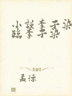 小说李子染叶君临李子染