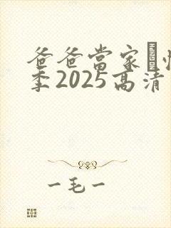 爸爸当家·慢享季2025高清免费观看