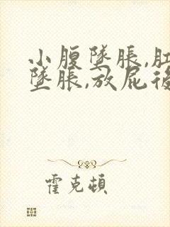 小腹坠胀,肛门坠胀,放屁后缓解