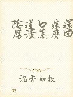 阴道口痒还有豆腐渣怎么回事封面