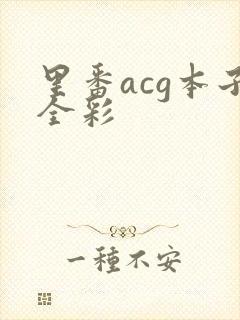 里番acg本子全彩