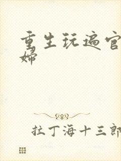 重生玩遍官场贵妇封面