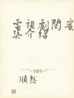 电视剧闺蜜决分集介绍