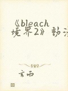 《bleach境界2》动漫免费观看在线观看