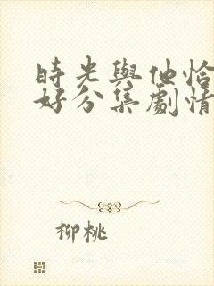 时光与他恰是正好分集剧情