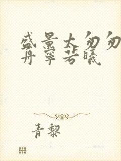 盛景太匆匆沈砚舟宁若曦