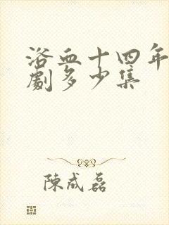 浴血十四年电视剧多少集