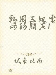 韩国三级电影妈妈的朋友1