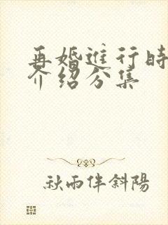 再婚进行时剧情介绍分集