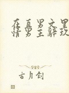 在直男文里撩言情男主辞玖封面