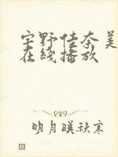 宇野佳奈美av在线播放