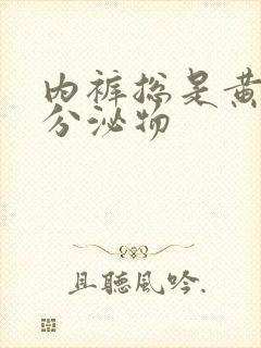 内裤总是黄色的分泌物