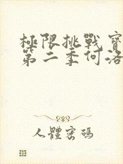 极限挑战宝藏行第二季何洛洛封面