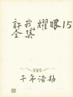 许我耀眼15集全集