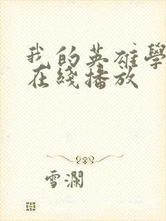 我的英雄学院 在线播放封面