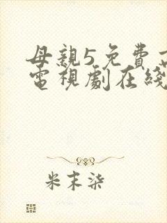 母亲5免费高清电视剧在线看免费
