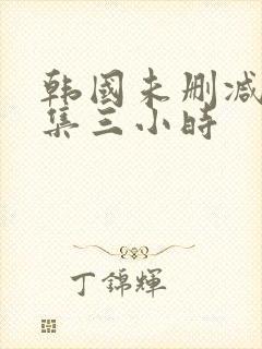 韩国未删减版合集三小时