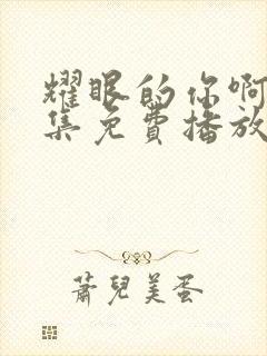 耀眼的你啊40集免费播放封面