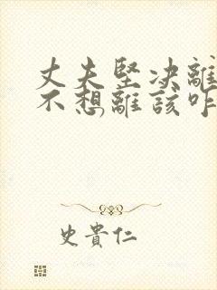 丈夫坚决离婚我不想离该咋样挽救封面