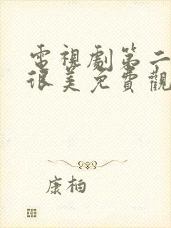 电视剧第二次也很美免费观看全集封面