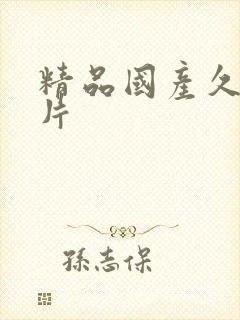 精品国产久久毛片