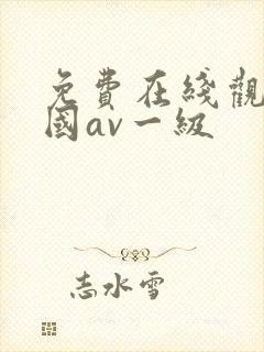 免费在线观看韩国av一级
