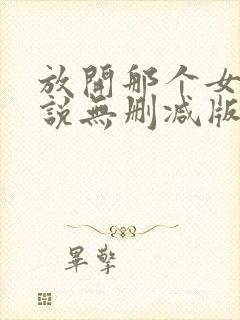 放开那个女巫小说无删减版封面