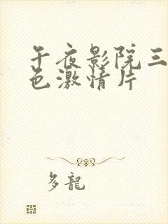 午夜影院三级黄色激情片