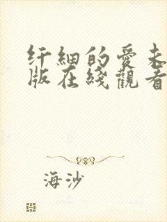 纤细的爱未删减版在线观看