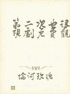 第二次也很美电视剧免费观看