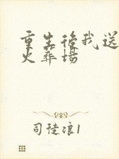 重生后我送渣攻火葬场