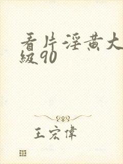 看片淫黄大片一级90