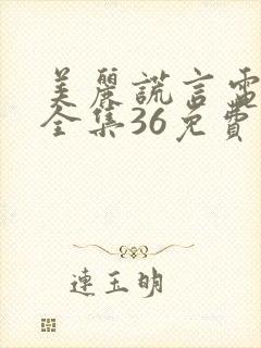 美丽谎言电视剧全集36免费观看封面