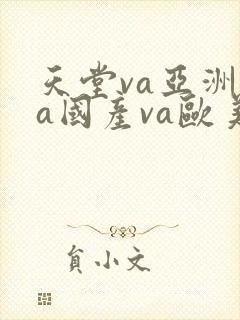 天堂va亚洲va国产va欧美