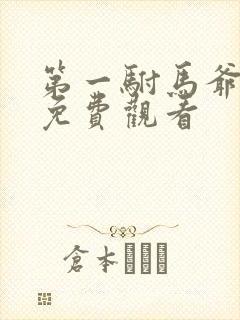 第一驸马爷短剧免费观看