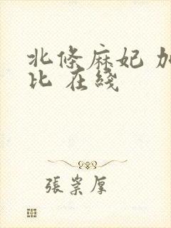 北条麻妃 加勒比 在线