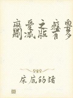 恋爱之瘾粤语未删减版有多少时长