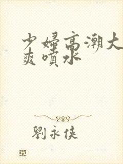 少妇高潮大叫好爽喷水