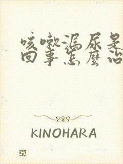 咳嗽漏尿是怎么回事怎么治疗封面