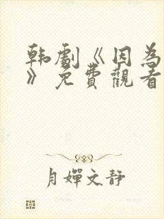 韩剧《因为是你》免费观看