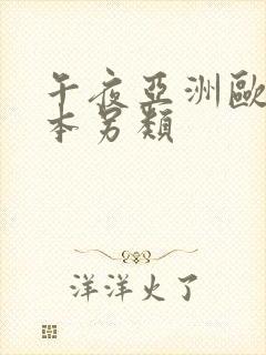 午夜亚洲欧美日本另类