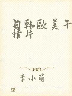 日韩欧美午夜激情片