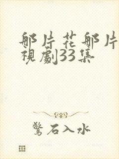 那片花那片海电视剧33集