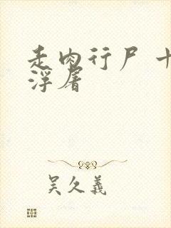 走肉行尸 十阶浮屠封面