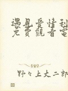 遇见爱情利先生免费观看电视剧