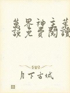 万界神主叶辰小说免费阅读完整版封面